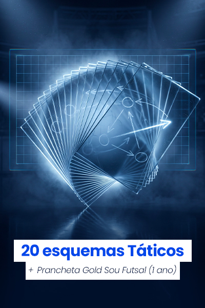 20 Esquemas Táticos + Prancheta Gold